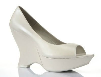 Zapatos de novia doble plataforma de Tiffany